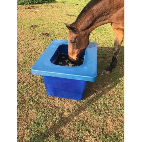 Parallax Hay Saver / Horse Hay Slow Feeder Small Circle Grill Version